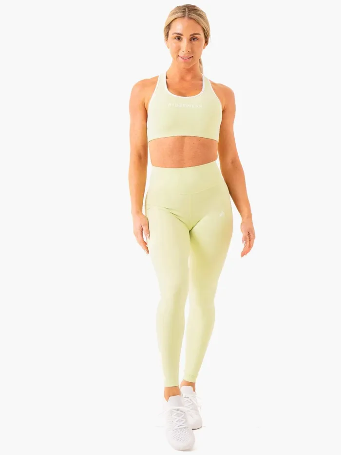 Frequency High Waisted Leggings 8211 Mint Women Ryderwear Leggings