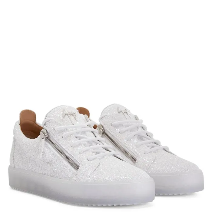 Gail Glitter White Women Giuseppe Zanotti Sneakers