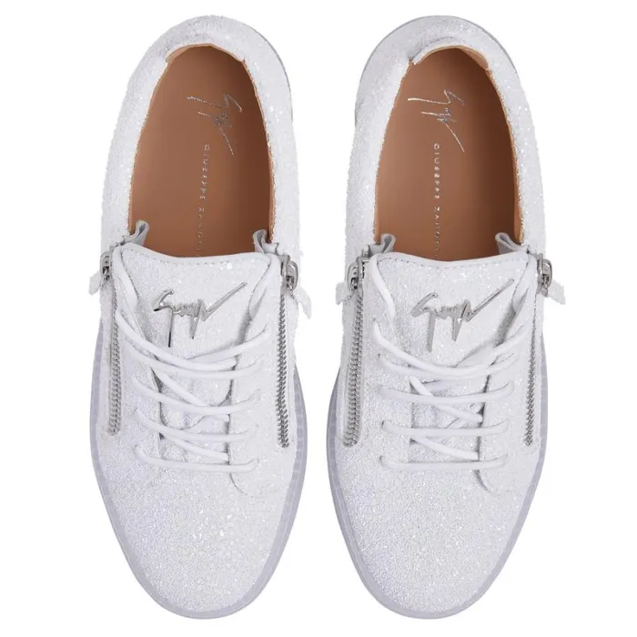 Gail Glitter White Women Giuseppe Zanotti Sneakers