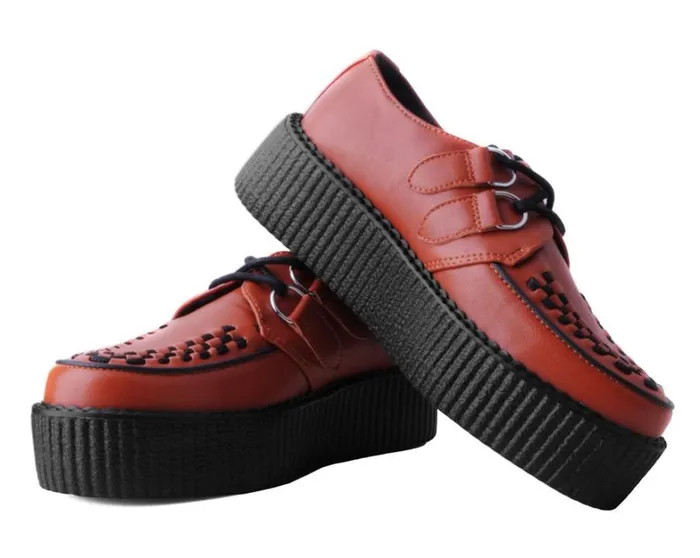 Ginger TUKskin Viva Mondo Creeper Women TUK Shoes Vegan Ginger TUKskin Viva Mondo Creeper Women TUK Shoes Vegan