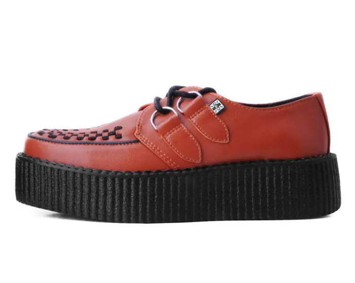 Ginger TUKskin Viva Mondo Creeper Women TUK Shoes Vegan Ginger TUKskin Viva Mondo Creeper Women TUK Shoes Vegan