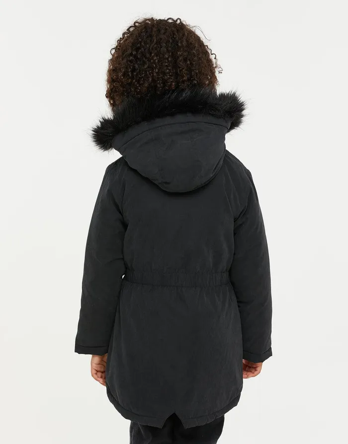 Girls Black Parka Jacket Black Threadbare Jackets and Coats Girls Black Parka Jacket Black Threadbare Jackets and Coats