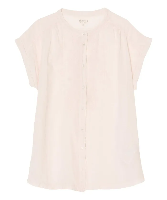 Girls Hartford Clothing Double Fabric Pink Tejjy Shirt