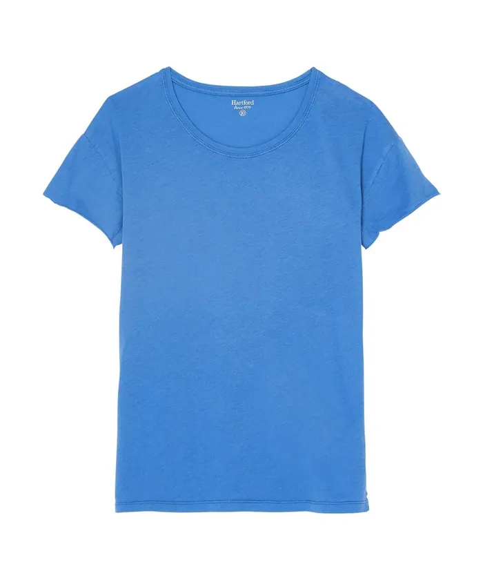 Girls Hartford Clothing Teng Cobalt Crew TShirt