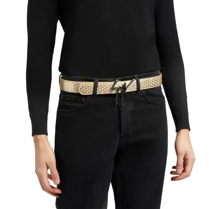 Giuseppe Gold Men Giuseppe Zanotti Bags and Accessories