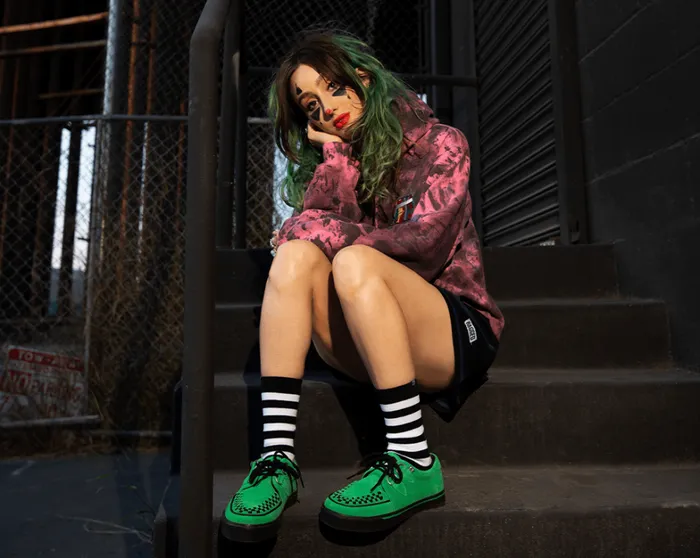 Green Suede Sneaker Men TUK Shoes Sneakers Green Suede Sneaker Men TUK Shoes Sneakers