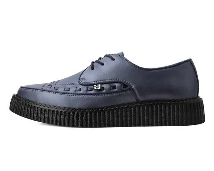 Gunmetal TUKskin Lace Up Creeper Men TUK Shoes Dress Shoes Gunmetal TUKskin Lace Up Creeper Men TUK Shoes Dress Shoes