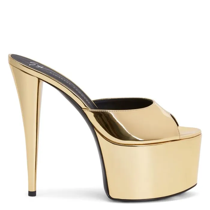 Gz Aida Gold Women Giuseppe Zanotti Sandals