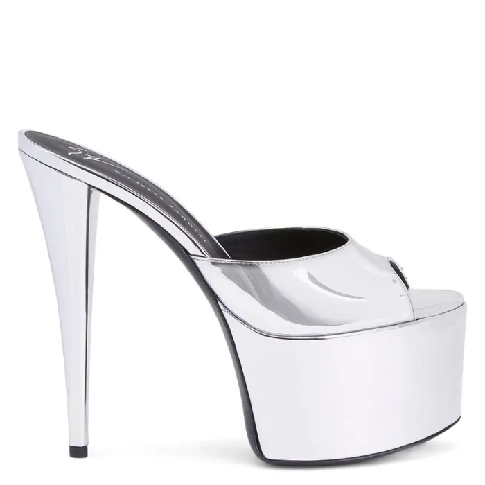 Gz Aida Silver Women Giuseppe Zanotti Sandals