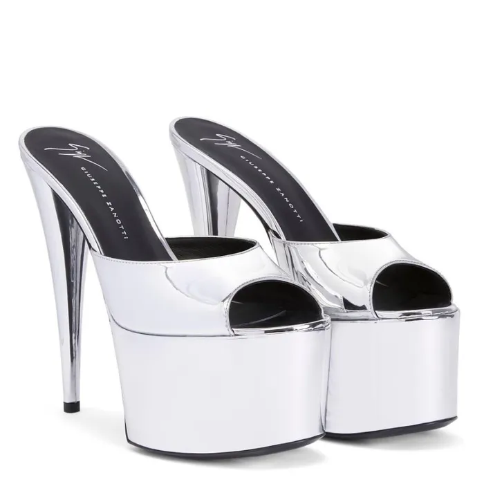 Gz Aida Silver Women Giuseppe Zanotti Sandals