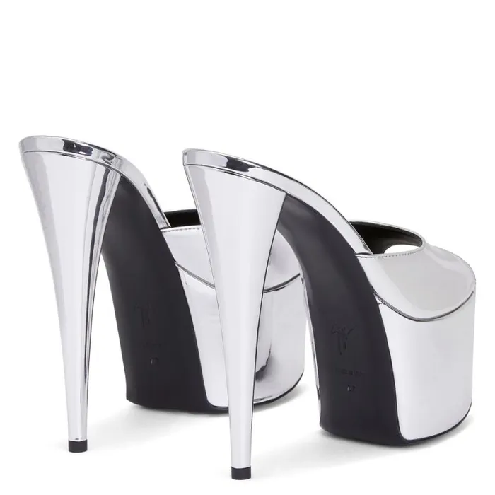 Gz Aida Silver Women Giuseppe Zanotti Sandals