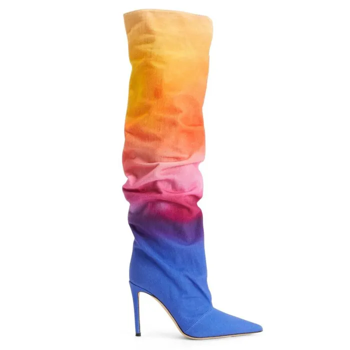 Gz Rnbw Multicolor Women Giuseppe Zanotti Boots