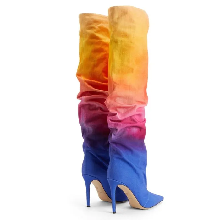 Gz Rnbw Multicolor Women Giuseppe Zanotti Boots