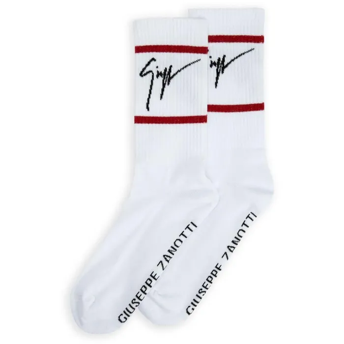 Gzsocks White Men Giuseppe Zanotti Ready To Wear