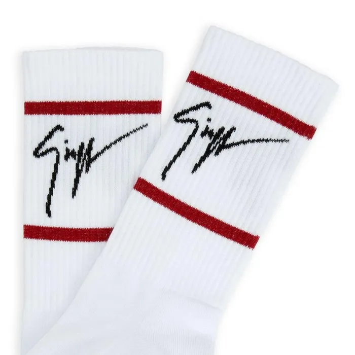 Gzsocks White Men Giuseppe Zanotti Ready To Wear