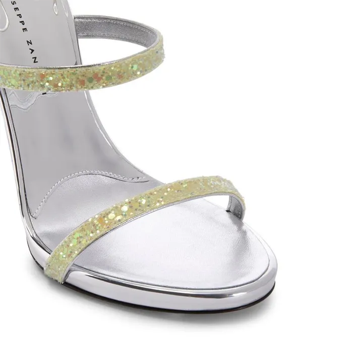 Harmony Glitter Yellow Women Giuseppe Zanotti Sandals