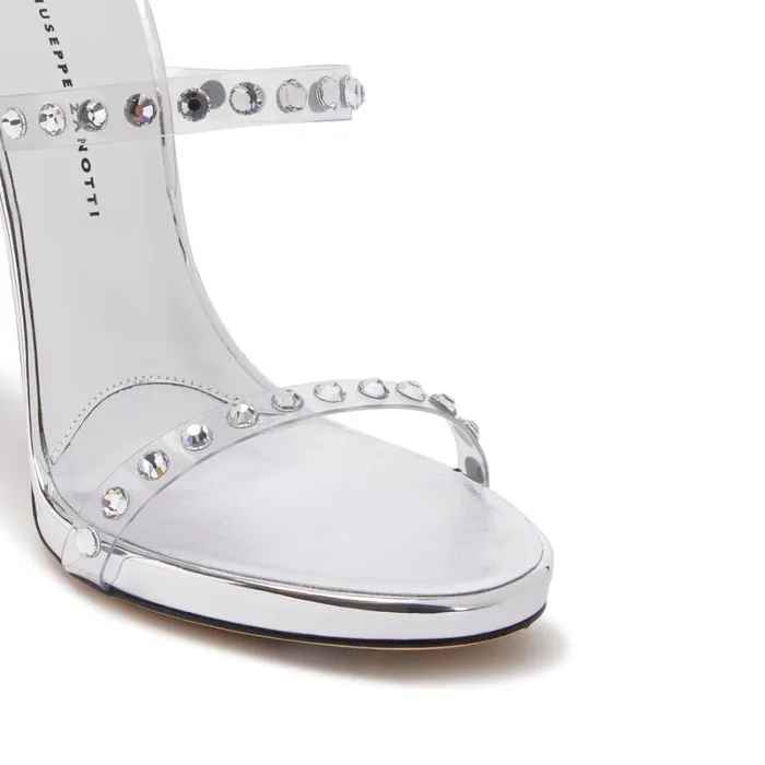 Harmony Shine Silver Women Giuseppe Zanotti Sandals