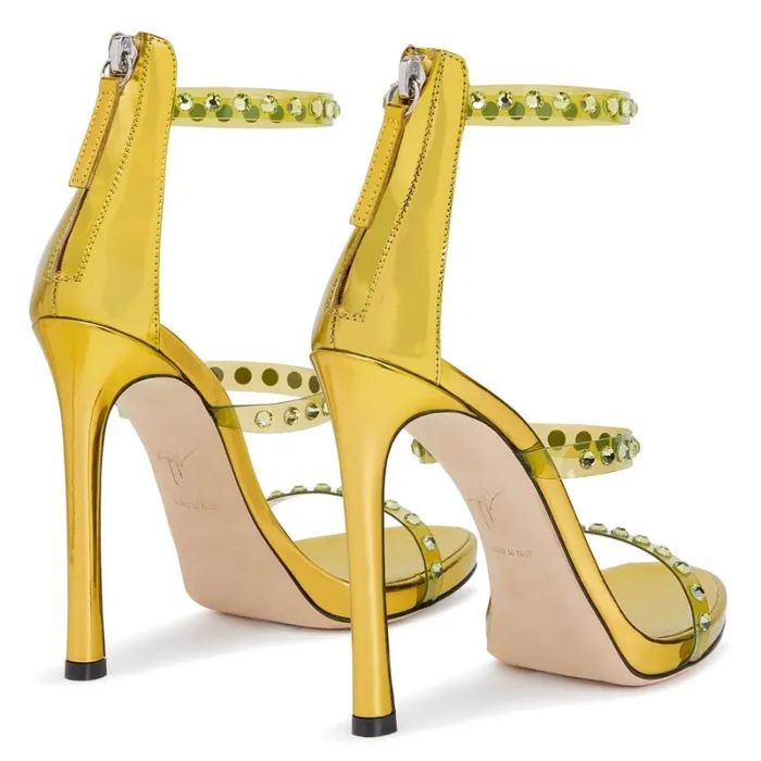 Harmony Shine Yellow Women Giuseppe Zanotti Sandals