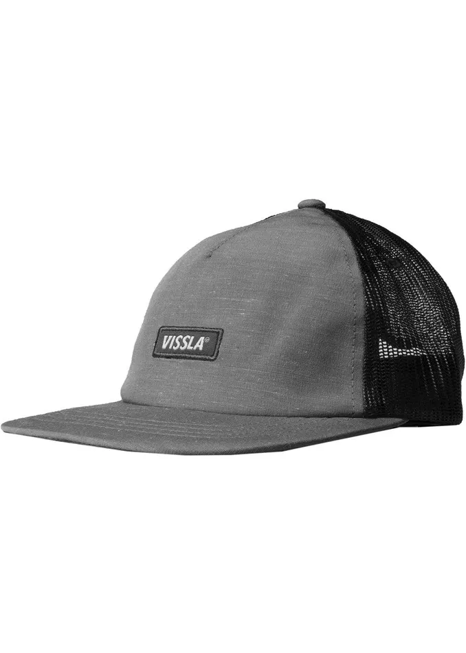 Hats Men Vissla Lay Day Eco Trucker Hat Phantom