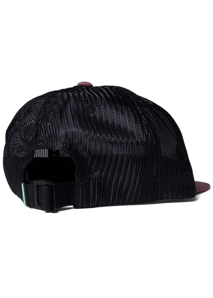 Hats Men Vissla Lay Day Eco Trucker Ii Hat Brick Hats Men Vissla Lay Day Eco Trucker Ii Hat Brick