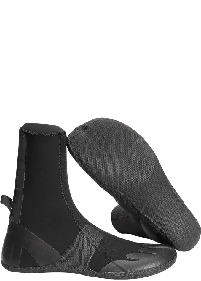 High Seas Wetsuits Men Vissla High Seas 3Mm Split Toe Wetsuit Bootie Black