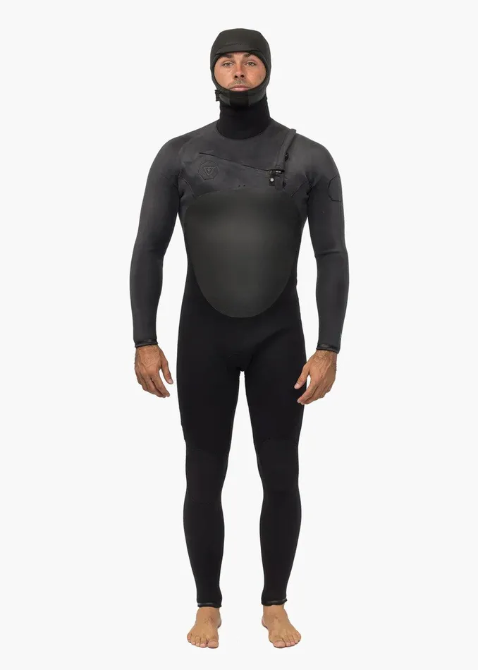 High Seas Wetsuits Men Vissla High Seas II 54 Full Hooded Chest Zip Wetsuit Charcoal High Seas Wetsuits Men Vissla High Seas II 54 Full Hooded Chest Zip Wetsuit Charcoal
