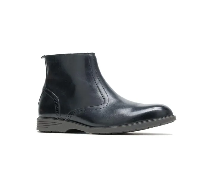Hush Puppies Boots Shepsky Zip Boot Black Leather 8211 Men Hush Puppies Boots Shepsky Zip Boot Black Leather 8211 Men
