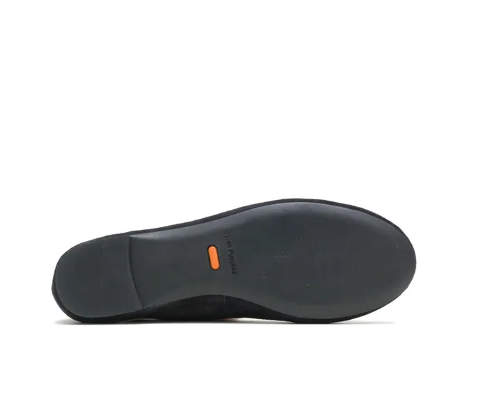 Hush Puppies Flats and SlipOns Kendal Ballet Perfect Fit Black Suede 8211 Women Hush Puppies Flats and SlipOns Kendal Ballet Perfect Fit Black Suede 8211 Women