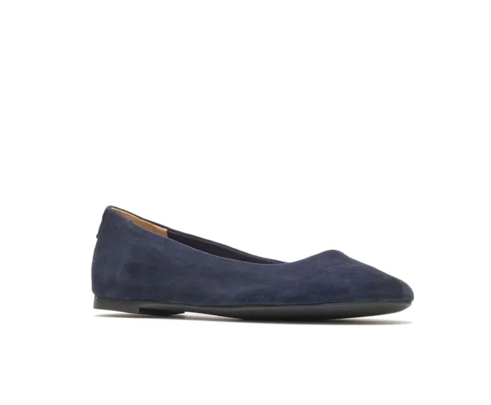 Hush Puppies Flats and SlipOns Kendal Ballet Perfect Fit Navy Suede 8211 Women Hush Puppies Flats and SlipOns Kendal Ballet Perfect Fit Navy Suede 8211 Women