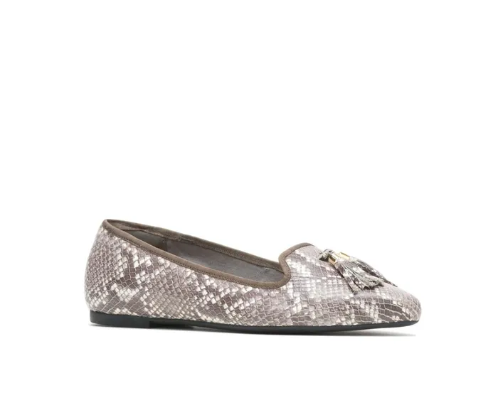 Hush Puppies Flats and SlipOns Sadie Tassel SlipOn Natural Snake Leather 8211 Women Hush Puppies Flats and SlipOns Sadie Tassel SlipOn Natural Snake Leather 8211 Women