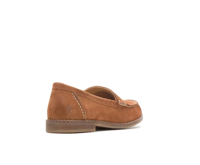Hush Puppies Flats and SlipOns Wren Loafer Cinnamon Suede 8211 Women