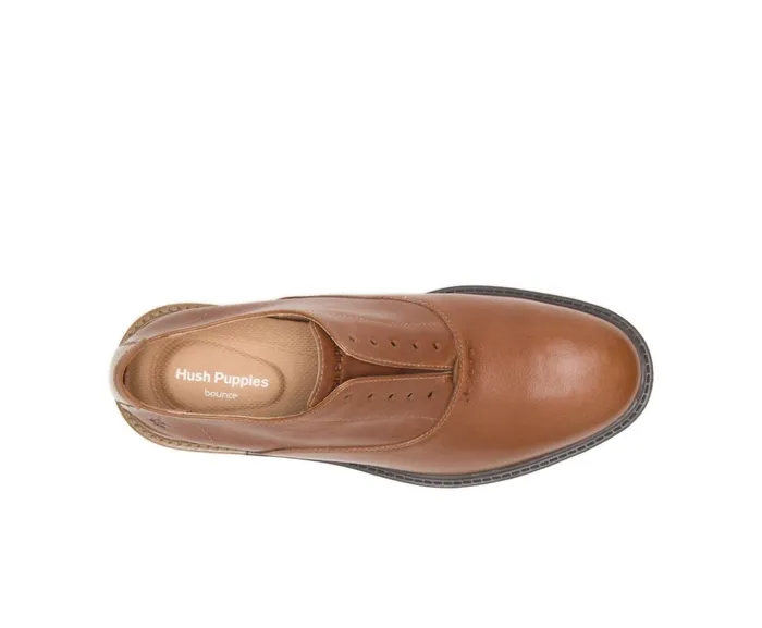 Hush Puppies Oxfords Davis SlipOn Oxford British Tan Leather 8211 Men