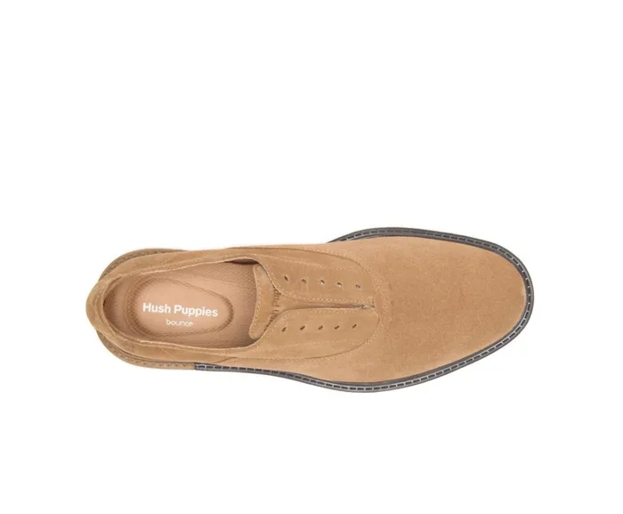 Hush Puppies Oxfords Davis SlipOn Oxford Chestnut Suede 8211 Men