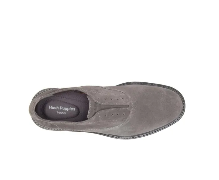 Hush Puppies Oxfords Davis SlipOn Oxford Dark Grey Suede 8211 Men