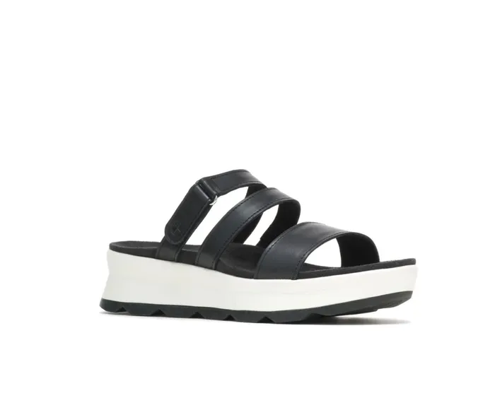 Hush Puppies Sandals Andi Slide Black Leather 8211 Women Hush Puppies Sandals Andi Slide Black Leather 8211 Women