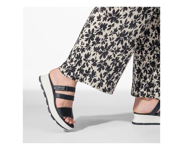 Hush Puppies Sandals Andi Slide Snake Leatherblack 8211 Women Hush Puppies Sandals Andi Slide Snake Leatherblack 8211 Women