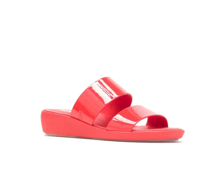 Hush Puppies Sandals Brite Jells Slide Fiesta Red 8211 Women
