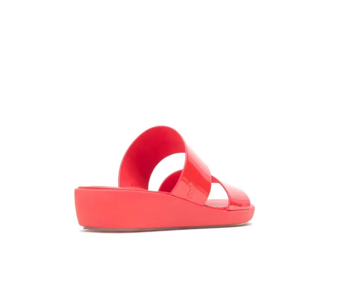Hush Puppies Sandals Brite Jells Slide Fiesta Red 8211 Women