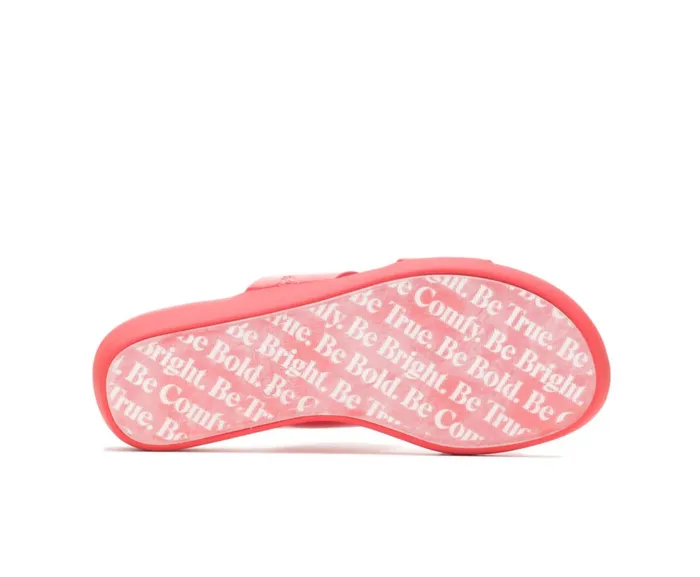 Hush Puppies Sandals Brite Jells Slide Fiesta Red 8211 Women