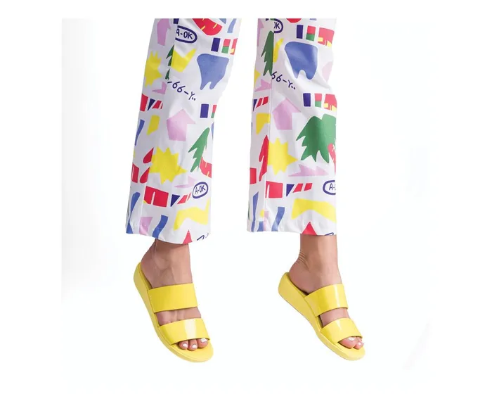Hush Puppies Sandals Brite Jells Slide Fiesta Red 8211 Women