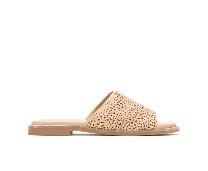 Hush Puppies Sandals Lexi Slide Spotted Calf Hair 8211 Women