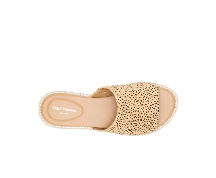 Hush Puppies Sandals Lexi Slide Spotted Calf Hair 8211 Women