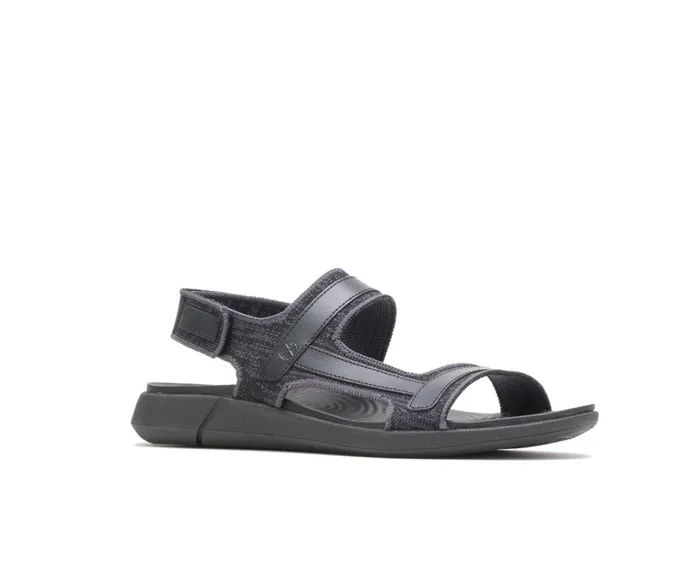 Hush Puppies Sandals Willa Knit Rafter Black Knit 8211 Women