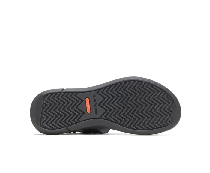 Hush Puppies Sandals Willa Knit Rafter Black Knit 8211 Women