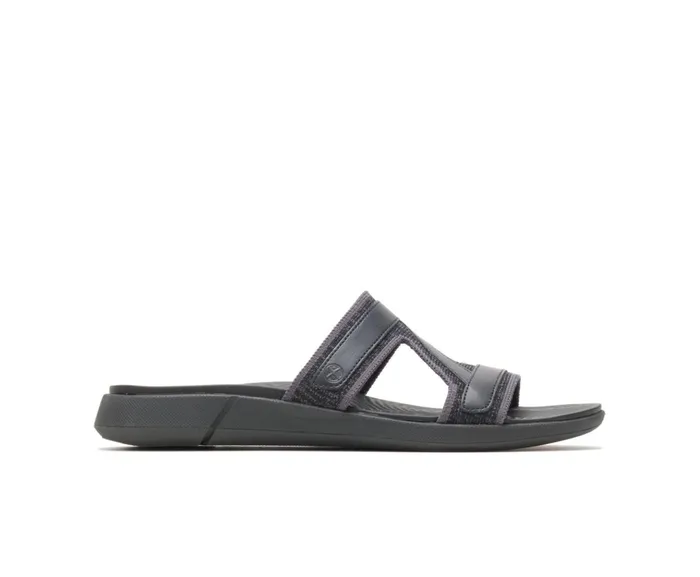 Hush Puppies Sandals Willa Knit Slide Black Knit 8211 Women