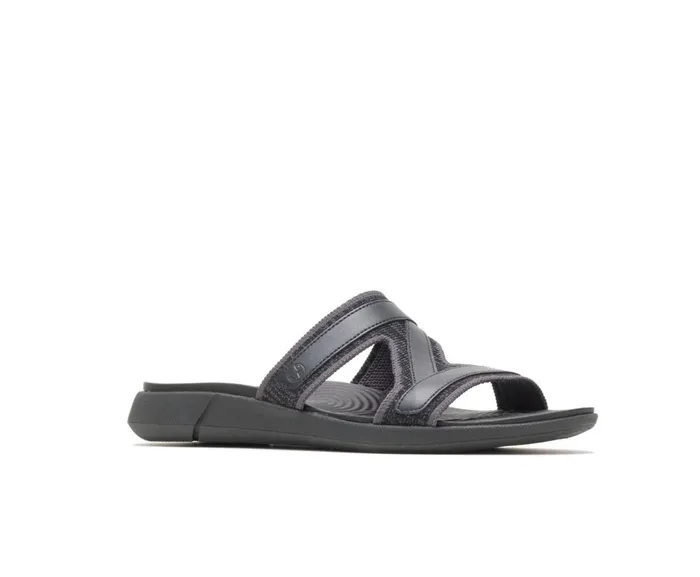Hush Puppies Sandals Willa Knit Slide Black Knit 8211 Women