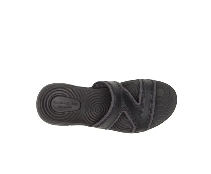 Hush Puppies Sandals Willa Knit Slide Black Knit 8211 Women