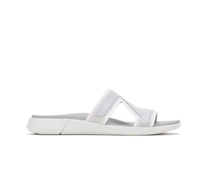 Hush Puppies Sandals Willa Knit Slide Vapor Grey Knit 8211 Women