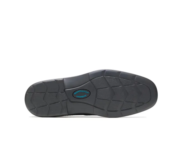 Hush Puppies SlipOns Rainmaker Black Leather 8211 Men Hush Puppies SlipOns Rainmaker Black Leather 8211 Men