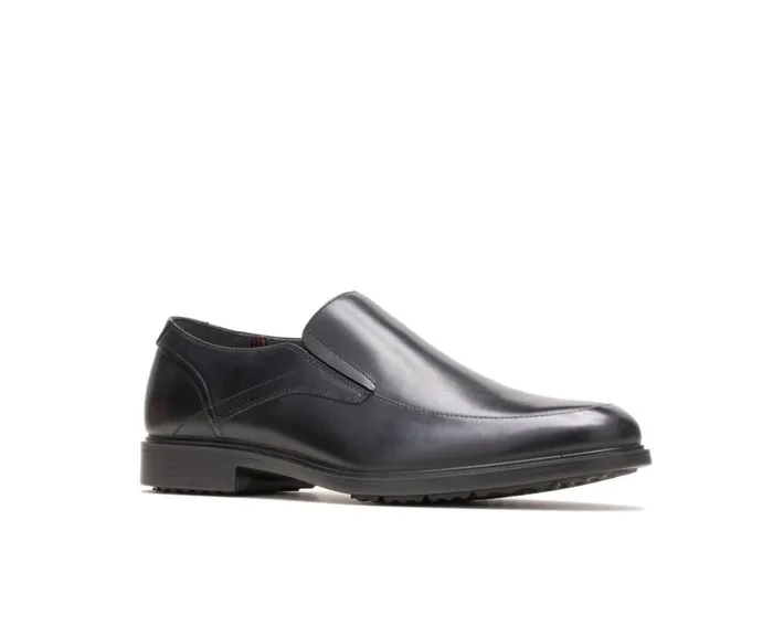 Hush Puppies SlipOns Turner Mt SlipOn Black Wp Leather 8211 Men Hush Puppies SlipOns Turner Mt SlipOn Black Wp Leather 8211 Men